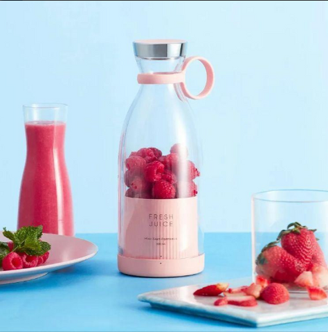 Mini Portable Blender Rechargeable Electric Fruit Juicer