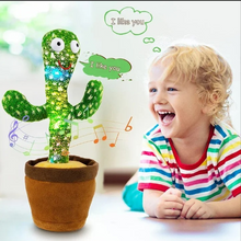 Interactive Dancing Cactus Toy – Plush for Kids