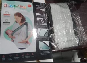 Ergonomic One-Shoulder Baby Carrier Sling