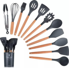12-Piece Silicone Kitchen Utensil Set