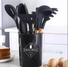 12-Piece Silicone Kitchen Utensil Set