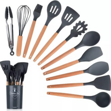 12-Piece Silicone Kitchen Utensil Set