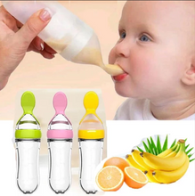 Silicone Baby Spoon Feeder