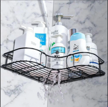 Wall-Mount Metal Corner Rack (No Hook)