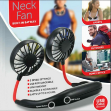 Rechargeable Hands-Free Neck Fan