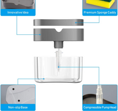 Soap Pump Dispenser Sponge Holder