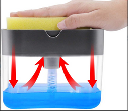 Soap Pump Dispenser Sponge Holder