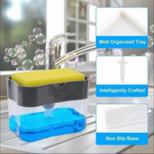 Soap Pump Dispenser Sponge Holder