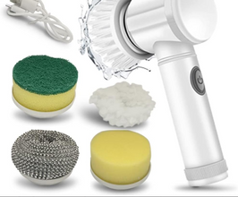 Hand-Free Microfiber Cleaning Tool