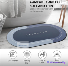 Non-Slip Soft Rubber Bath Mat