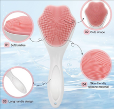 Silicone Face Scrubber Brush (pack of 2)