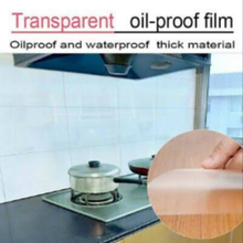 Transparent Oil-Proof Kitchen Wall Sticker (200 x 60 cm)