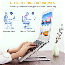 Adjustable Portable Folding Notebook Stand