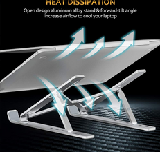 Adjustable Portable Folding Notebook Stand