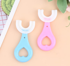 Child Toothbrush Teethers Baby Brush Silicone [Pack of 2] |