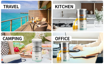 Portable Electric Citrus Juicer – Rechargeable Hands-Free Juice