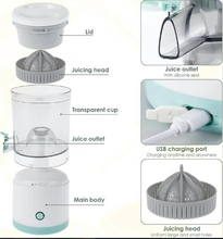 Portable Electric Citrus Juicer – Rechargeable Hands-Free Juice