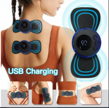 Mini EMS Butterfly Body Massager Neck & Pain